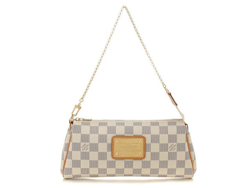LOUIS VUITTON Azur White Eva Bag